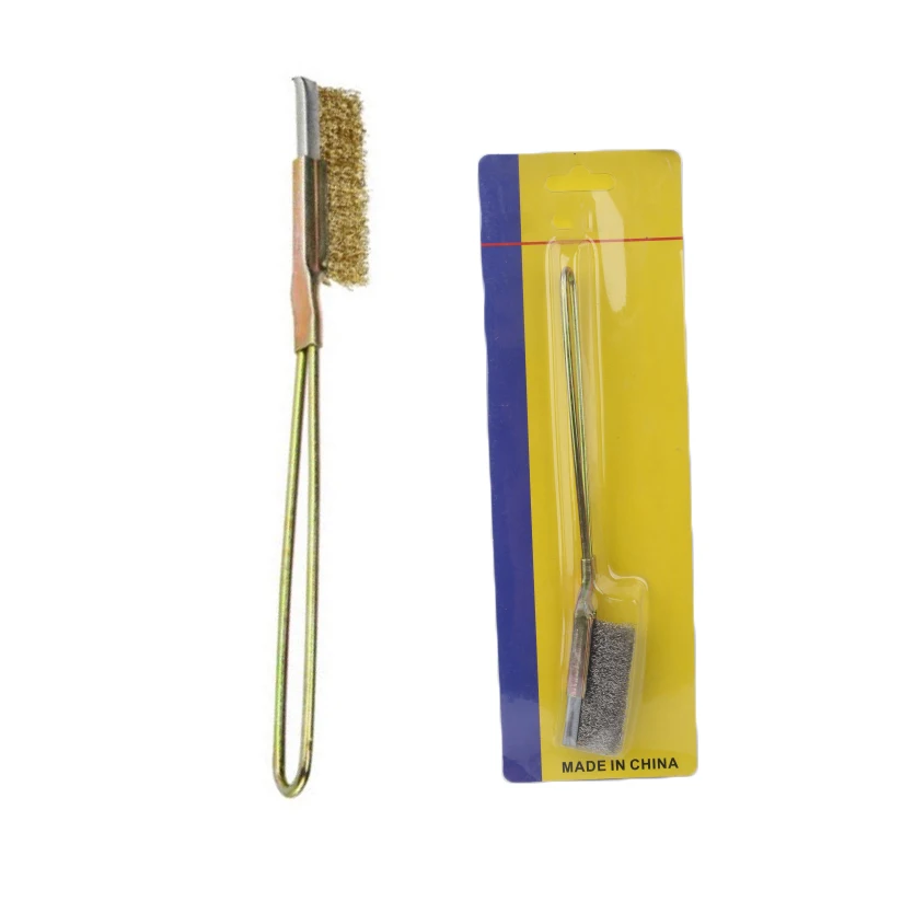 1pcs Wire Brush Metal Rust Remove Rust Brushes Steel Brass Nylon Cleaning Brushes Polishing Detail Metal Brushes Cleaning Tools