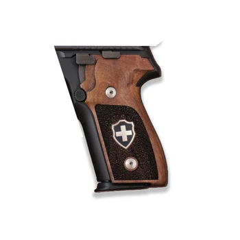 KSD Brand Sig Sauer P228 / P229 Compatible Walnut Grips Stripled