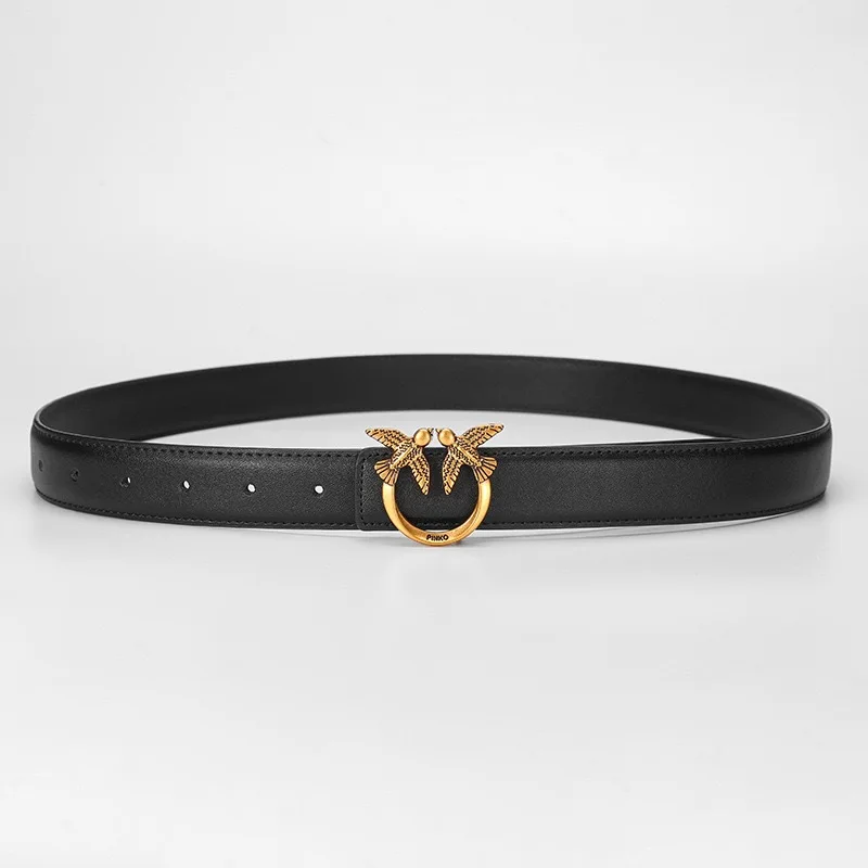 For Pinko Women's Belt Luxury Minimalist Pearl Fashionable Accessory for Daily Commuting And Dating Vintage Condition image 6