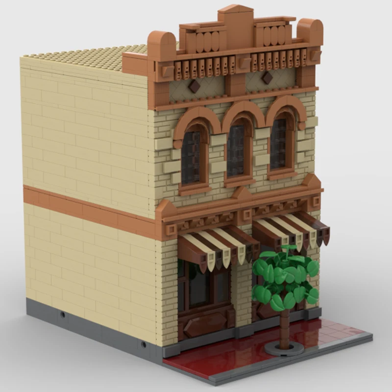 MOC-228642 현대 벽돌 집 매직 킹덤 청소년 운동 리그 빌딩 블록 모델 벽돌 세트 크리 에이 티브 크리스마스 선물 DIY 1105PCS
