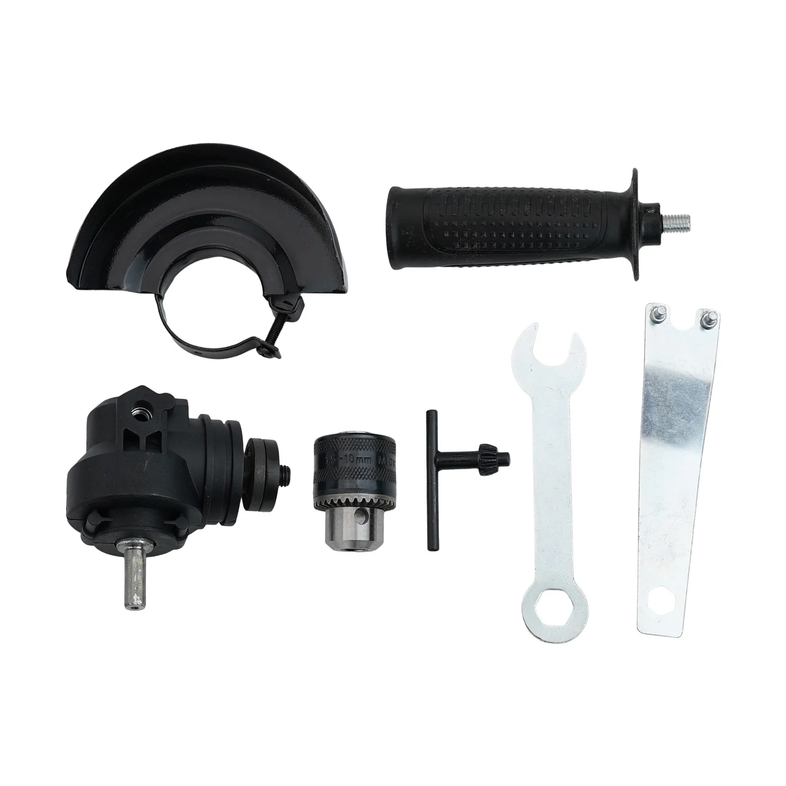 

90 Degree Angle Drill Attachment Right Angle Drill Adapter Black as Picture 90 Degree Drill Attachment For DIY Projects