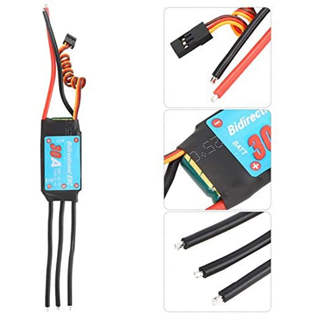 B05C-Bidirectional ESC Brushless ESC For Remote Control Ship Pneumatic Underwater Propelle
