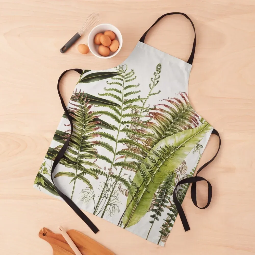 

Australian Ferns Apron Art Household Items Apron