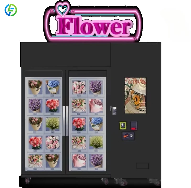 Customized Vending Looking for Distributor Locker Vending Machine Egypt Flower-Vending-Machine