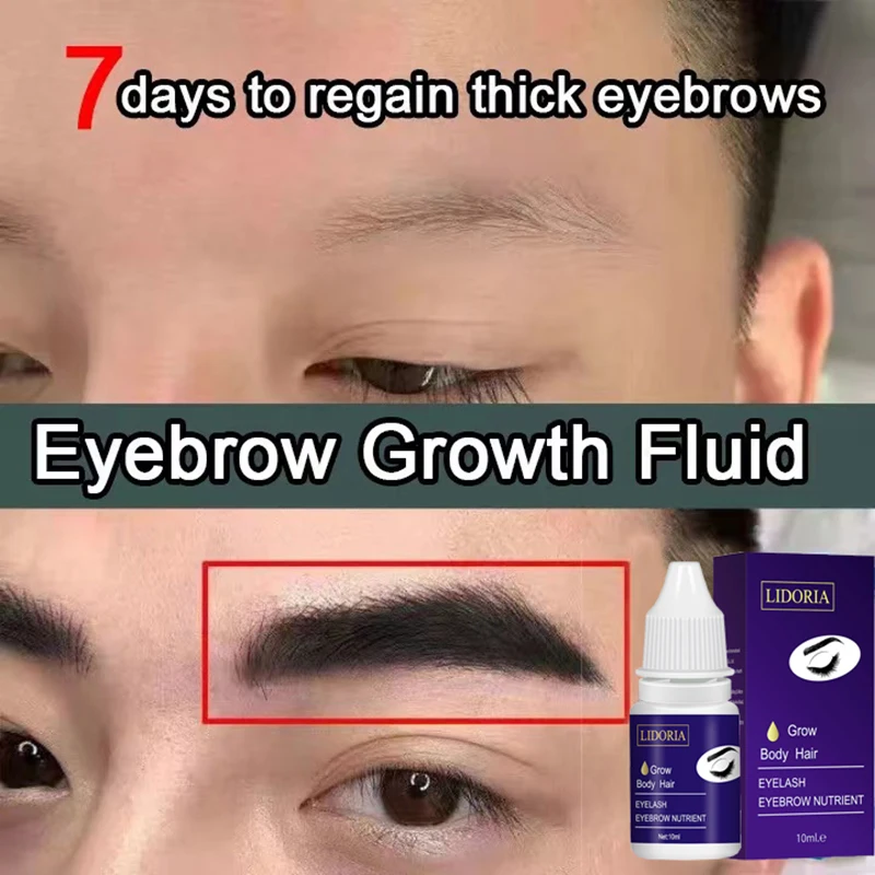 Eyebrow Growth Serum Nourishing Follicles Lashes Enhancer Thick Eyelash Nutrition Liquid Extension Thicker Healthier 2024