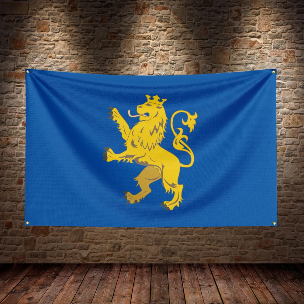 Lviv Oblast Ukraine Flag For Decor