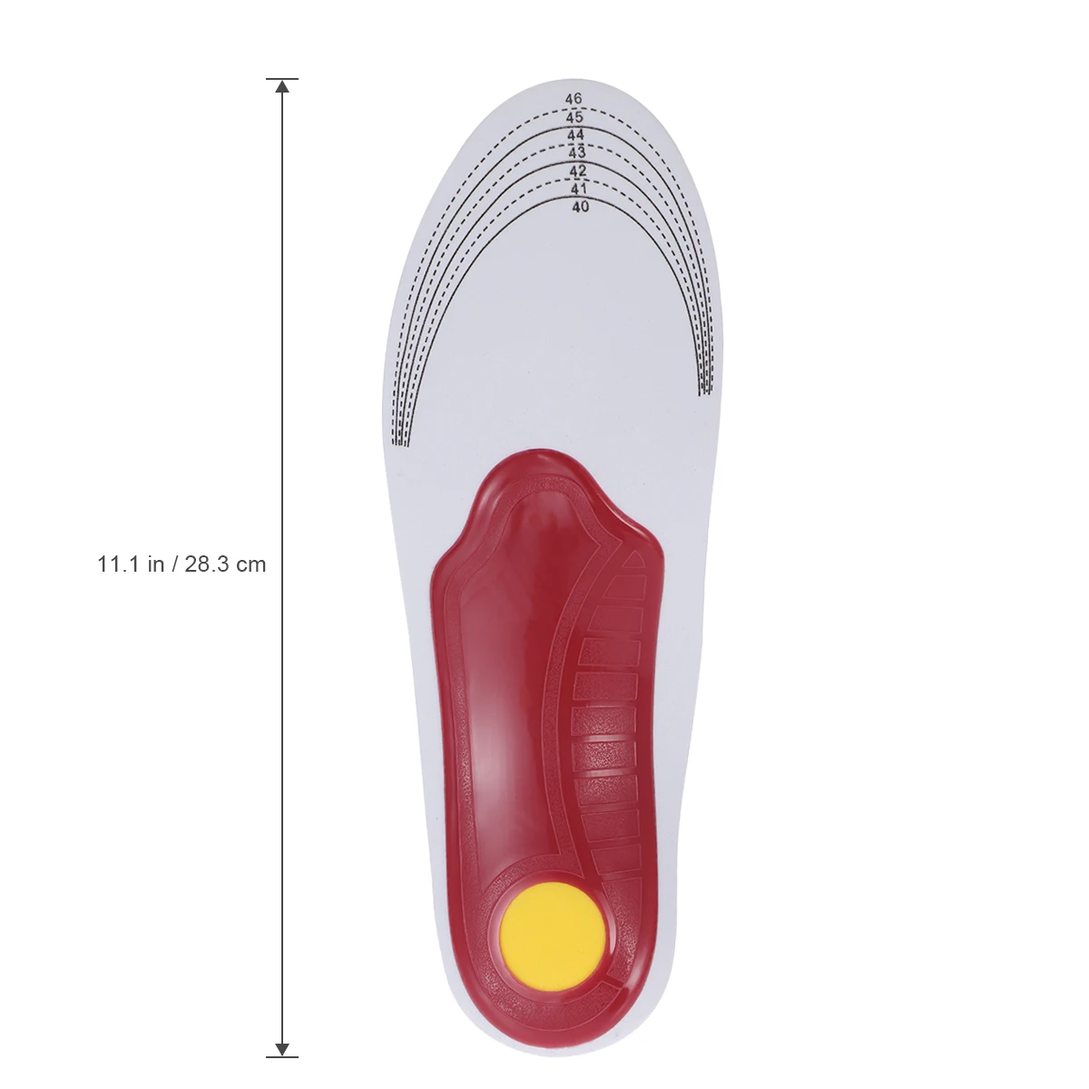 

Flat Feet Orthotics Insoles Arch Support Sweat-Absorbing Foot Pad For Severe Pronation Comfortable Full-Time Wear Insoles
