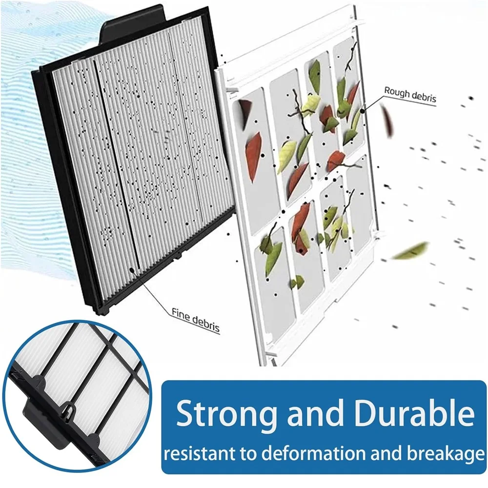 9991467 -ألواح فلتر R4 فائقة الدقة متوافقة مع مرشح خرطوشة مطوي لمنظفات حمام السباحة الروبوتية Dolphin S200