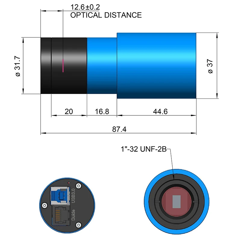 

Touptek G3M678M Monochrome Astronomical Planetary Camera SONY CMOS IMX678M USB3.0 High signal-to-noise ratio Jupiter Photography