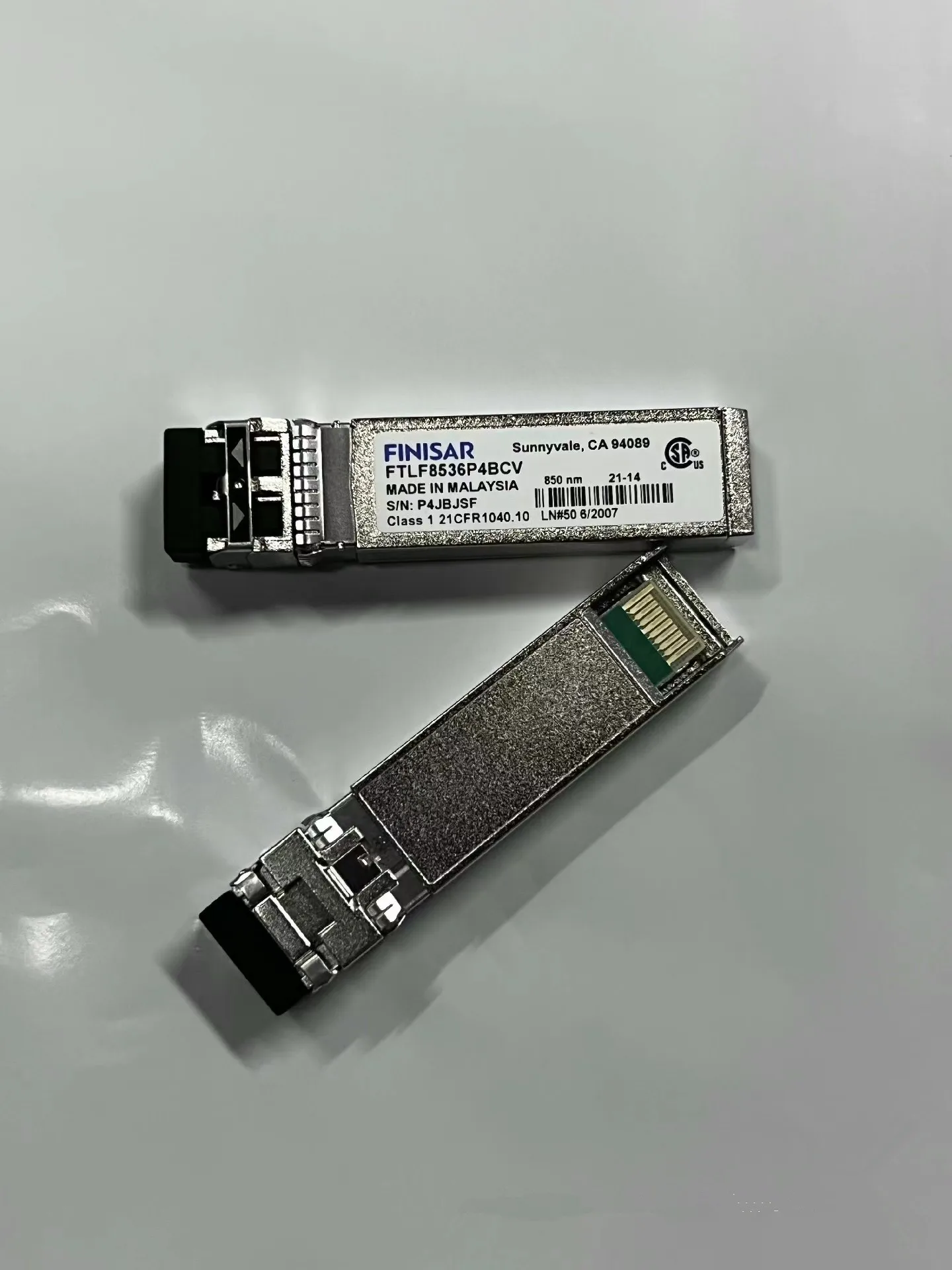 Finisar SFP 25G Optische Schakelaar FTLF8536P4BCV/850NM 100M 25GB Sfp Glasvezel Module/25G Adapter Algemene doeleinden Vezel