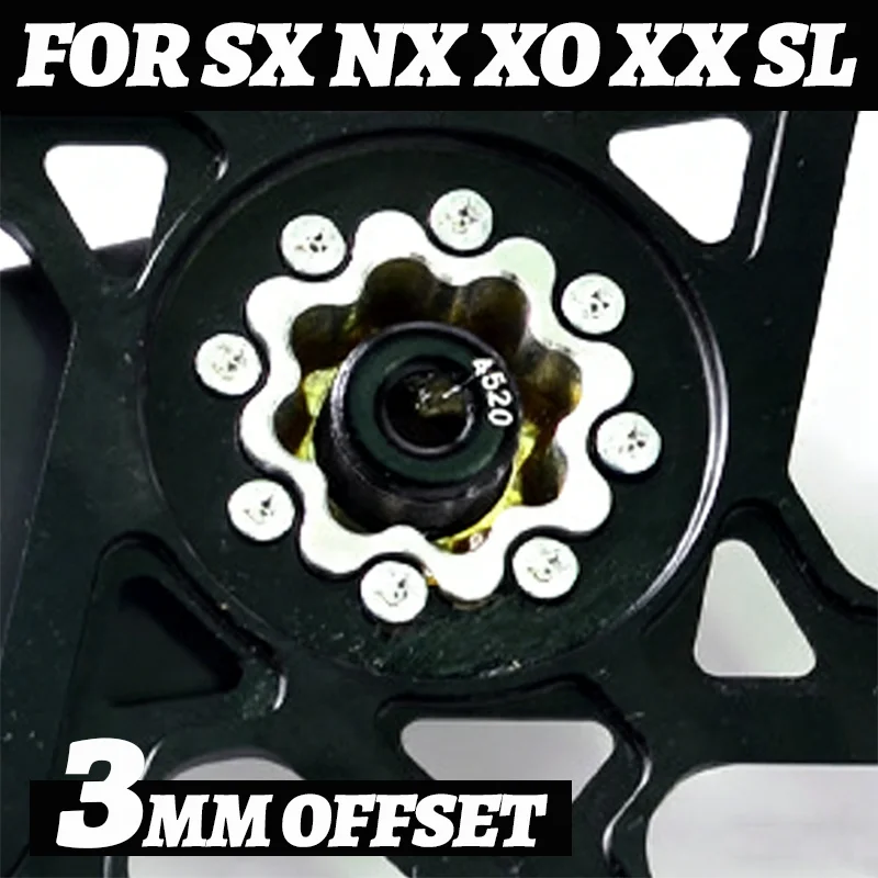 

Звездочка SRAM 8-Bolt Direct Mount для SRAM Force Red AXS 12V, 34, 36, 38, 40 зубьев, для MTB 10V 11V, смещение 3 мм