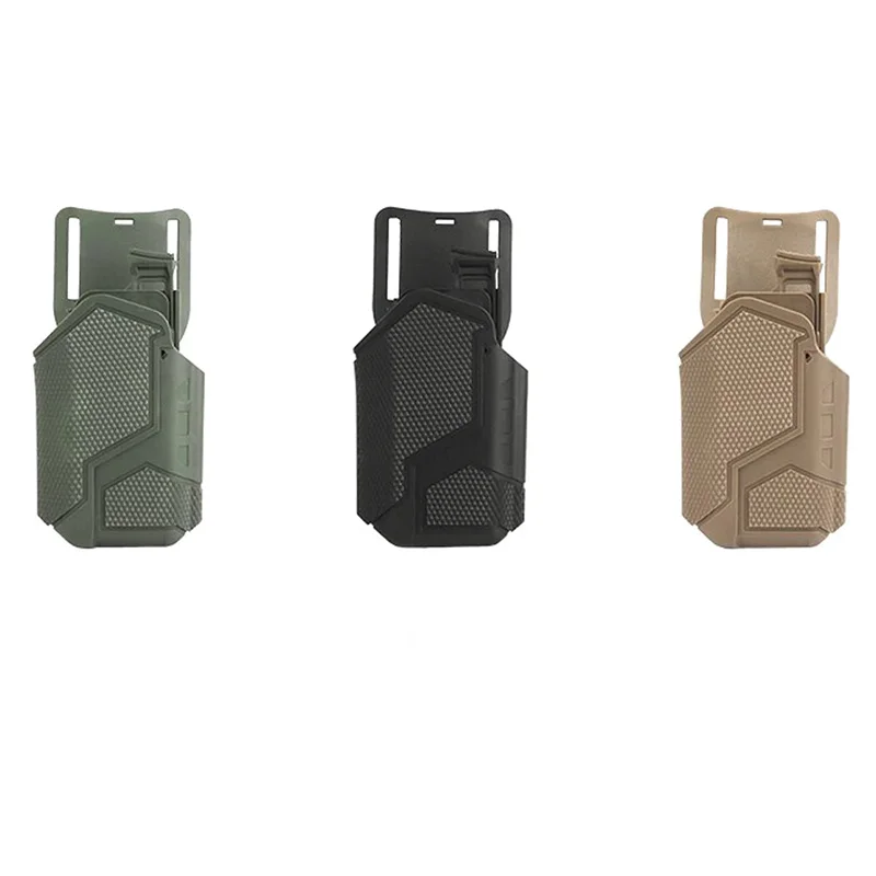 Universal Fast Draw Pistol Holster with QLS Mount Fits X300U-A Torch, Suitable for Hunting Waist Belt