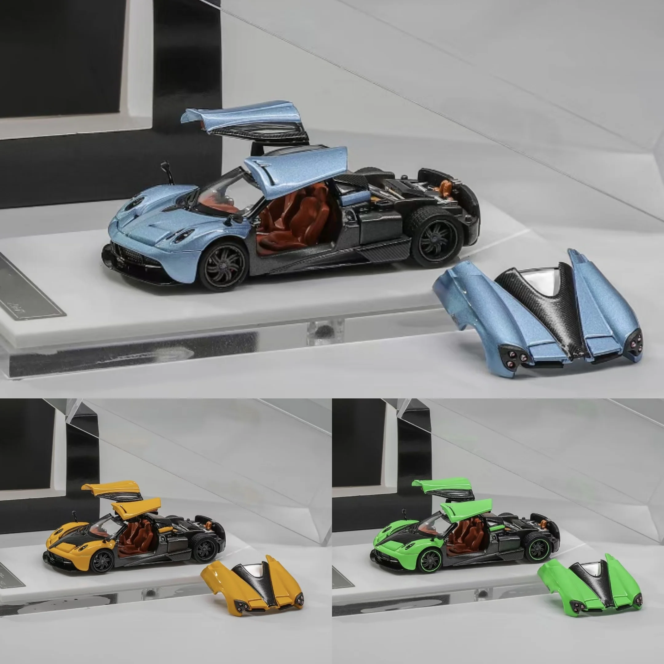 

HKM Premium 1:64 Huayra Alloy Car Model for Collection as a gift