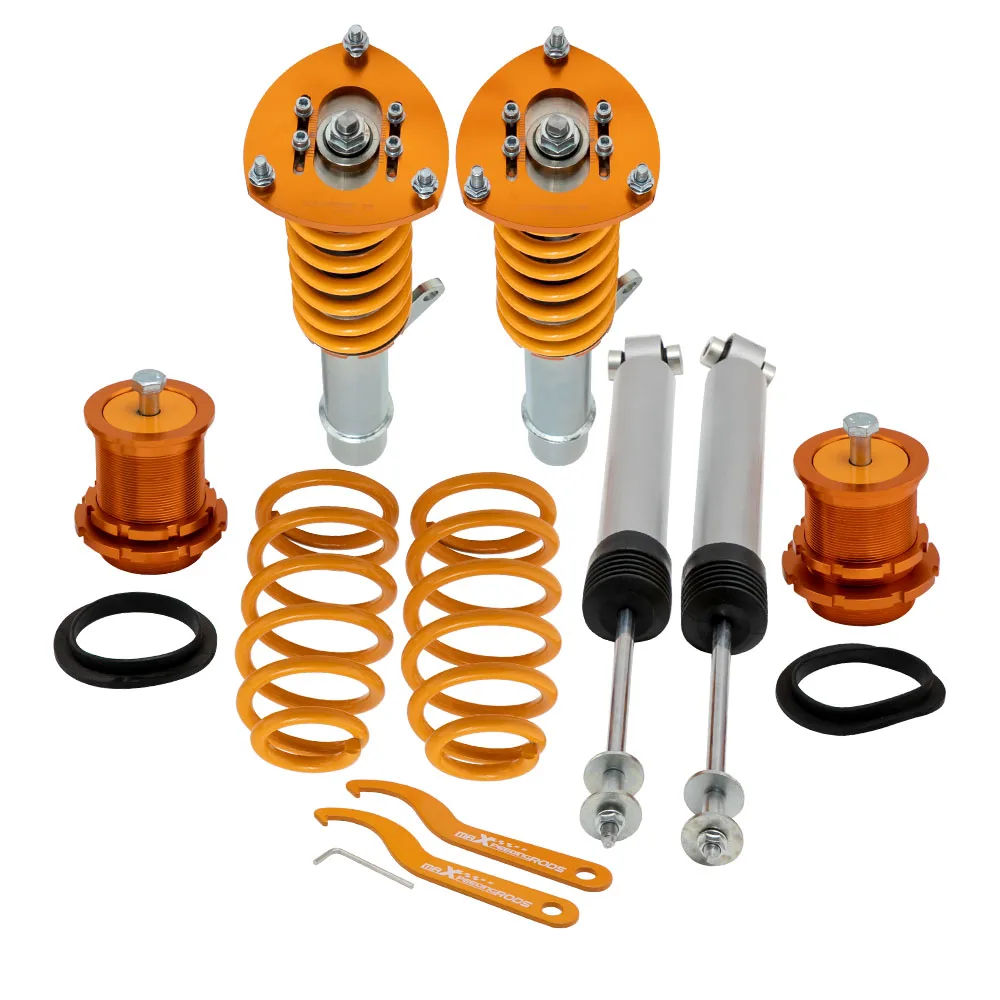 Coilovers Suspension Shocks & Springs Kit For Volkswagen Golf MK7 Audi A3 S3 8V Mk3 SEAT Leon Mk3 2015-2019