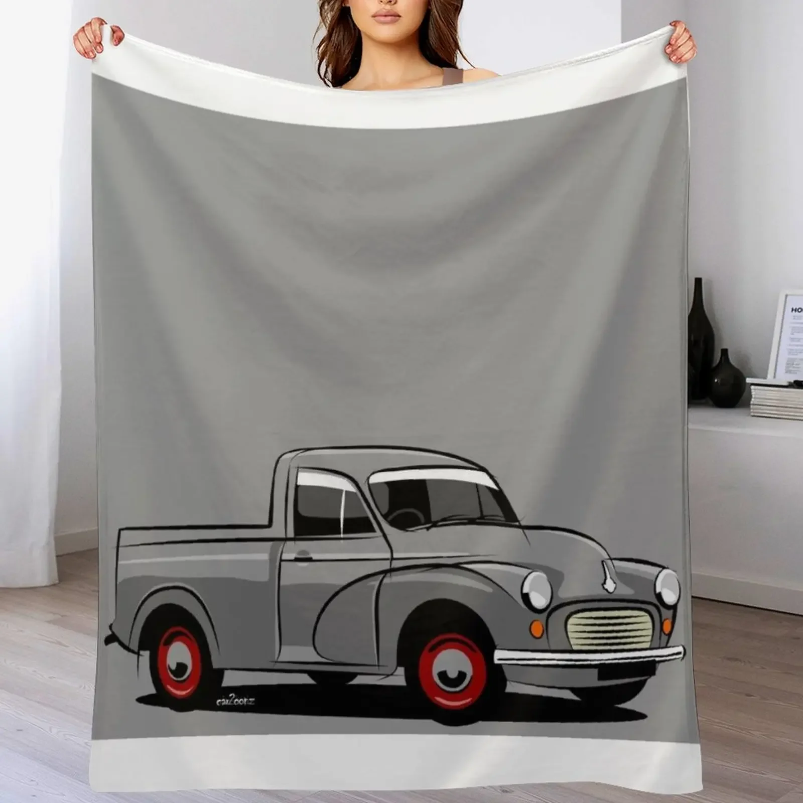 Morris Minor 1000 pick-up grey Throw Blanket Thermal Luxury Thicken Sofa Throw Luxury Throw Blankets