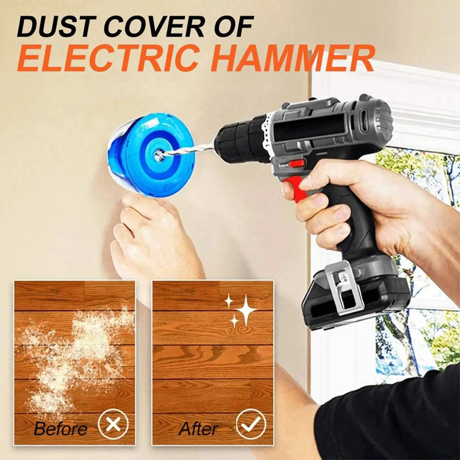 Electric Drill Dust Cover Ash Bowl Impact Hammer Accessory Drill Dust Collector Dust Proof Device Power Tool A