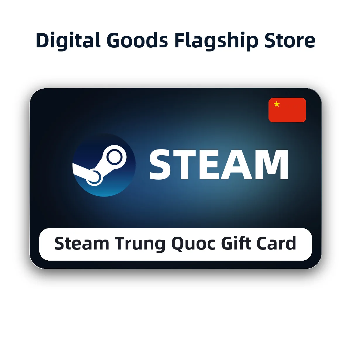 Thẻ quà tặng ví Steam Trung Quốc | Mã kỹ thuật số | Giao tức thì
