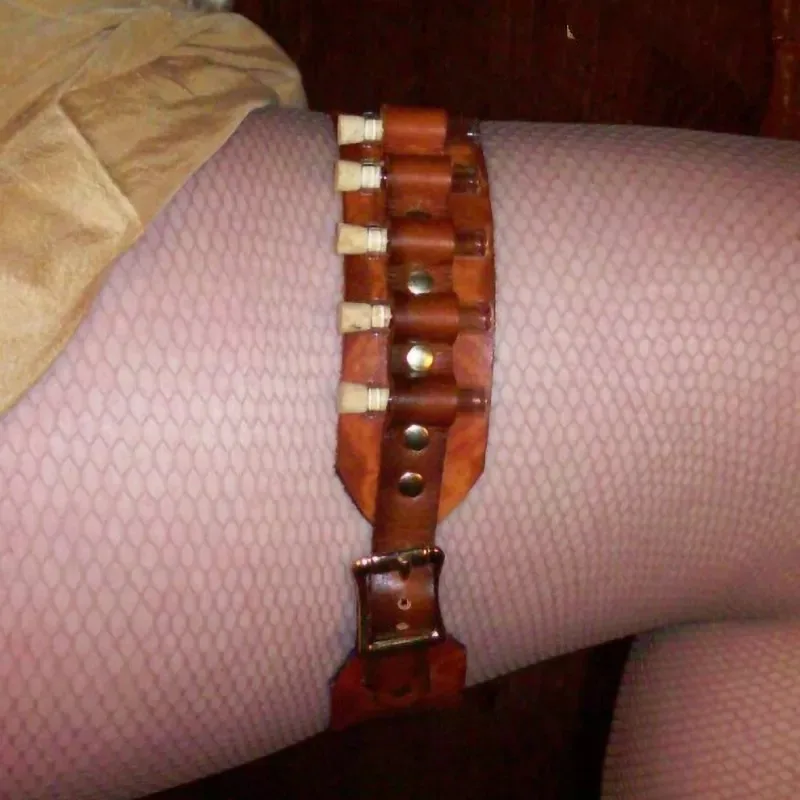 Jarretelles de cuisse Sexy pour femmes, Steampunk médiéval, porte-bouteille de Potion, accessoire de Costume de Cosplay de sorcière, accessoires de scène de fête, nouveauté