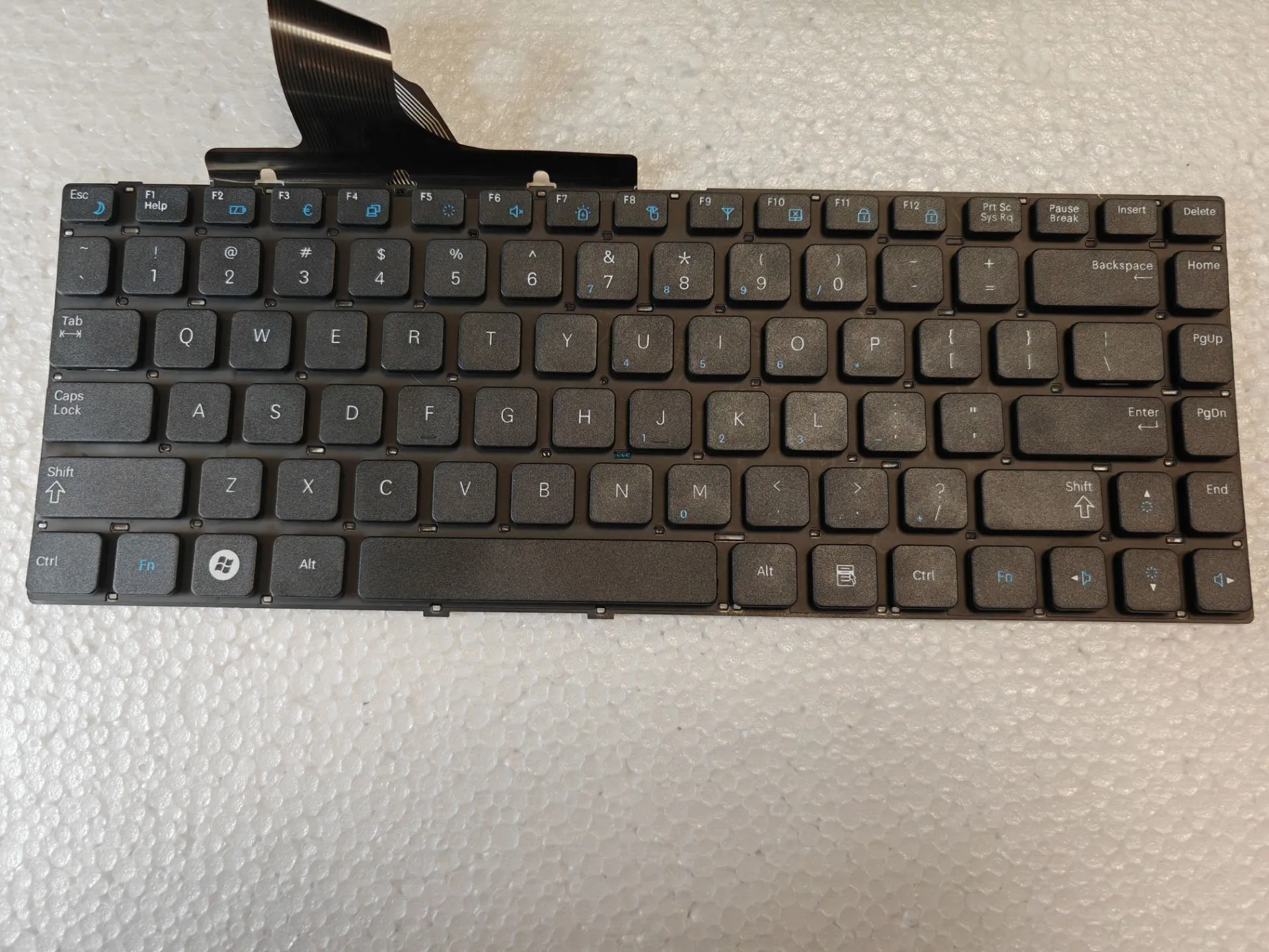 Teclado de laptop samsung, teclado para q430 q460 rf410 p330 sf410 sf411 sf310 q330