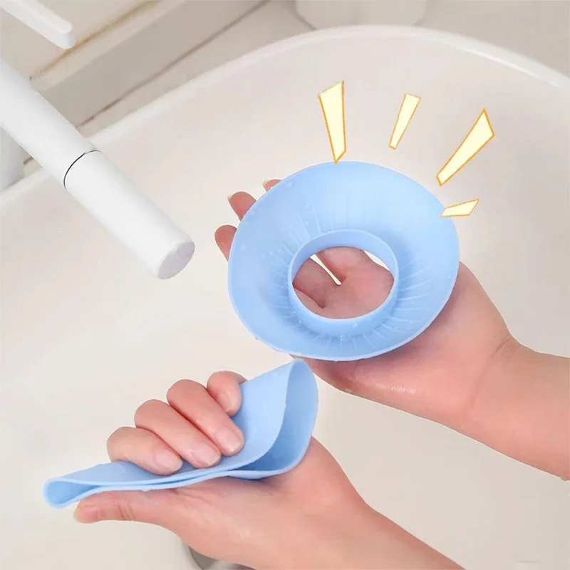 1Pairs Wrist Washband Silicone Wrist Wash Towel Band Wristband Scrunchies For Wash Face For Women Headband