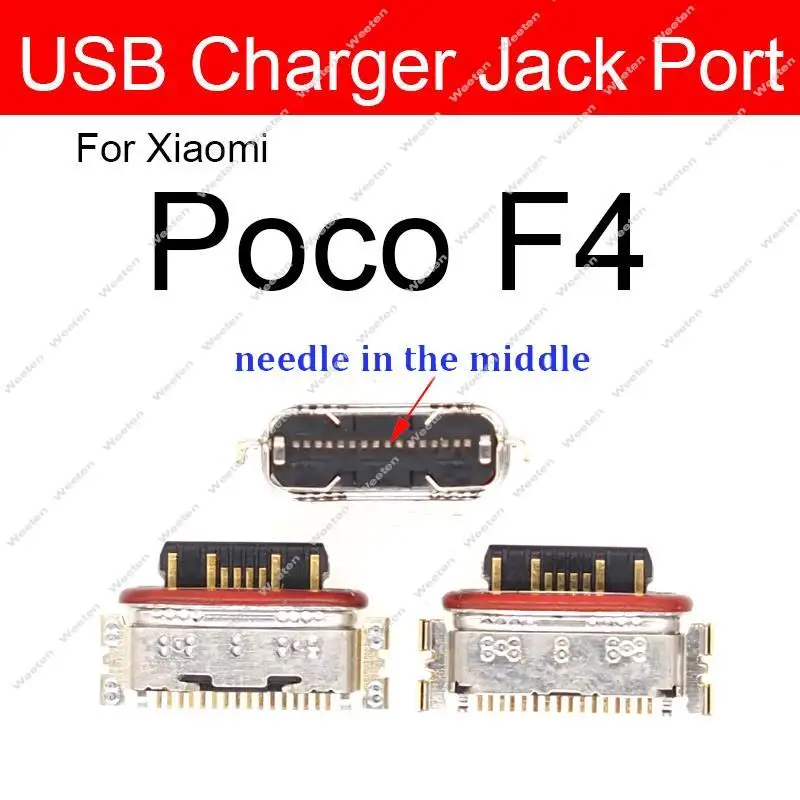 USB Charger Port For Xiaomi Pocophone F1 POCO F2 F3 F4 GT M2 M3 X2 X3 GT NFC Pro C3 Micro USB Connector Charging Dock Jack