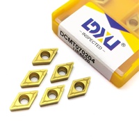 10 pcs DCMT070204 UE6020 carbide tool high quality cutting tool DCMT 070204 turning insert