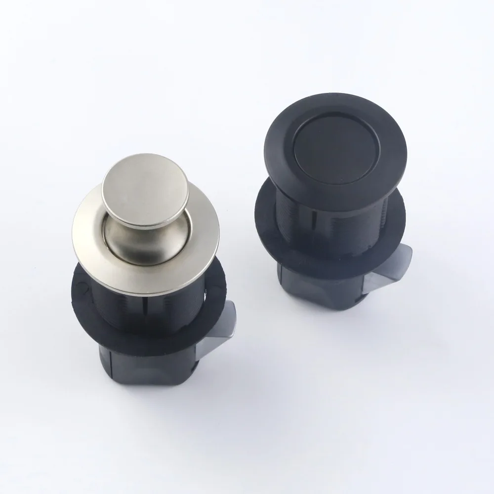 1Pc Round Square Push Button Latch Lock RV Camper Boat Yacht Drawer Cabinet Door