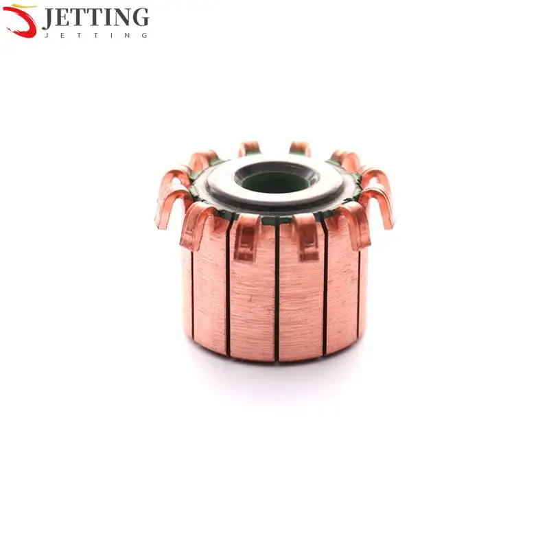 1PC 8*23*19.5mm 12P Teeth Copper Hook Type Electrical Motor Commutator CHY-1518-12