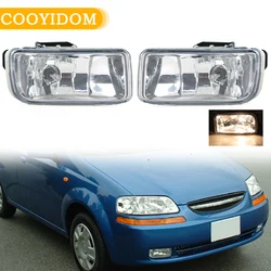 Headlight drl Driving Light For CHEVROLET AVEO 2004 2005 2006 Headlight 96540527 96540526 Fog Light Foglamp Front Bumper Foglamp