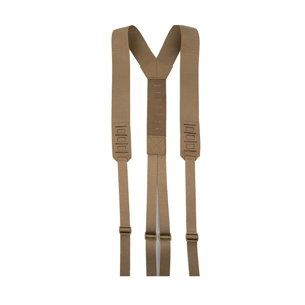 Tactical Molle Shoulder Strap Heavy Duty Waist Belt Y-Type Suspenders Waist Seal Strap Braces Function Harness - view 6