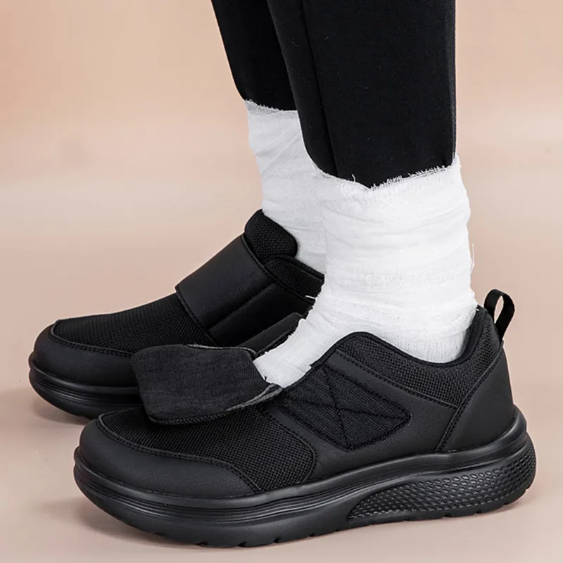 New Wide Toe Couple Barefoot Shoes Orthopedics Wide Feet Swollen Shoes Comfortable Diabetic Shoes Walking Sneakers Men's Shoes