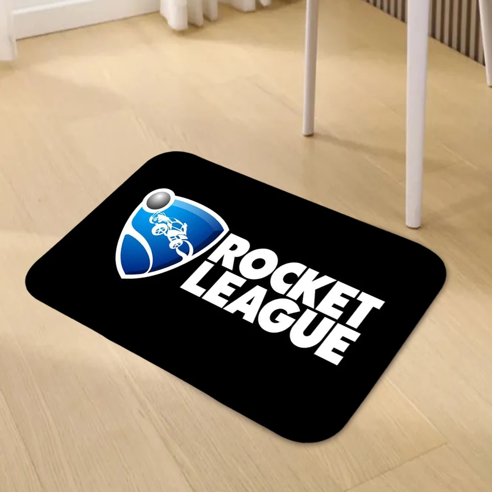 Rocket league-felpudo para sala de estar, alfombra para entrada y baño, felpudo para puerta, decoración del hogar, 236