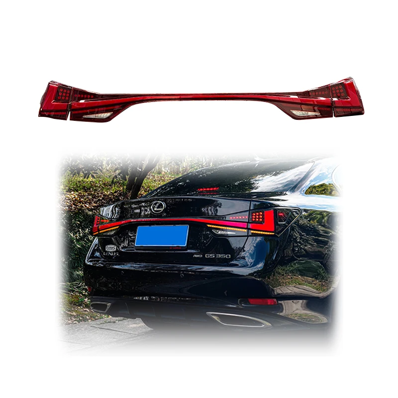 

Zhengwo Modified Led Tail Lights For Lexus GS 2012-2023 Car Accessories Sequential Indicator Tail Lamp Back Light