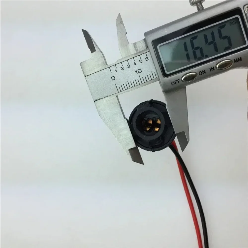 2027 FOR Electric Car Motorcycle Light Meter Base T10 Socket Lamp Holder Wide Light Base LED Base Rubber Seat Plug