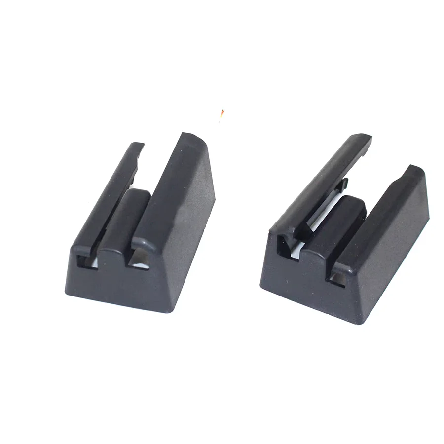 Wooeight 1Pc Black Front Seat Track Striker Slide Bracket Trim Cover Plate Cap For Land Rover Range Rover Executive 2013-2017