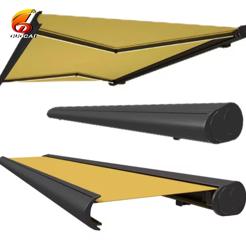 

Full Cassette Motorized Awning Waterproof Outdoor Attractive Price Sun Shade Store