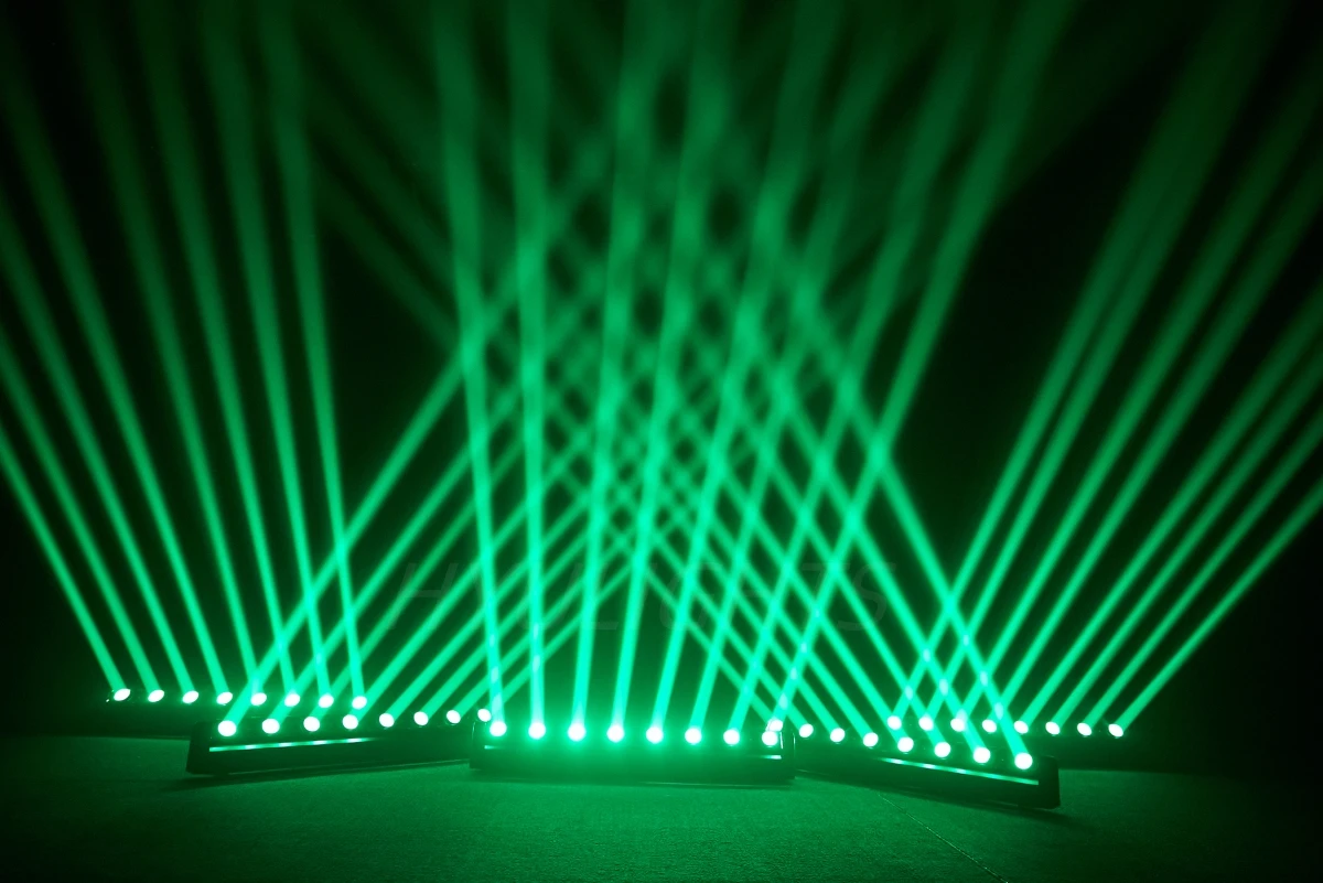 8x12W RGBW LED Bar Beam Moving Head Light Audience Luces De Discoteca Jeux De Lumières DJ Party Lights Luces DJ Lyre DJ