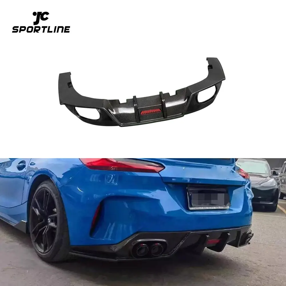 Z4 G29 Carbon Fiber Rear Diffuser Bumper Spoiler for BMW Z4 2019-2024