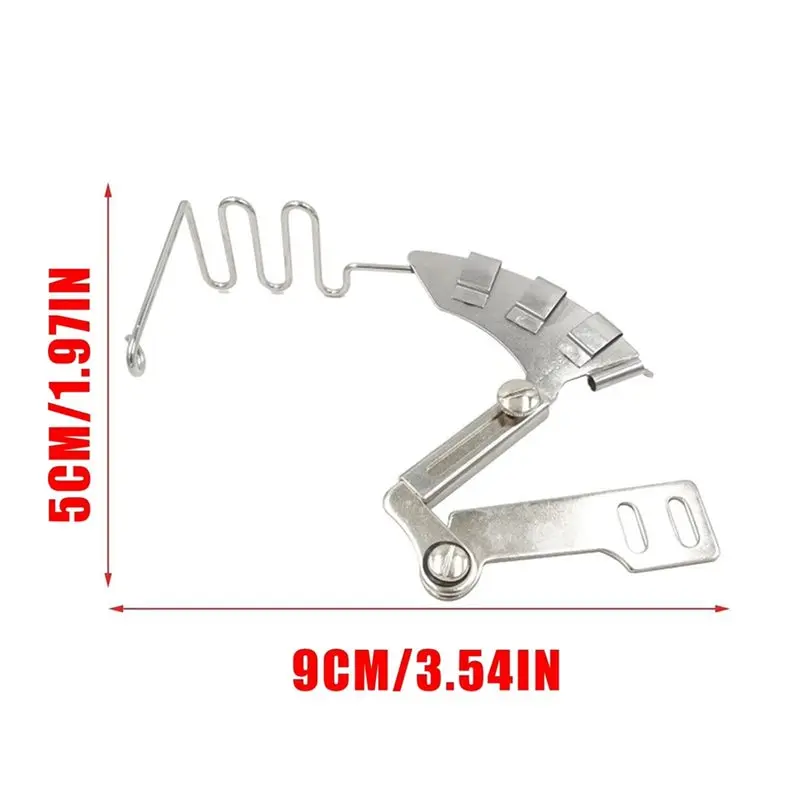 ABAE-Sewing Machine Embedded Presser Foot Stainless Steel Cording Guide 4 In 1 For Sewing Machine Foot For Dressmaking