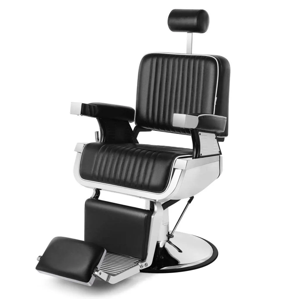 

Barber chair black hydraulic salon reclining chair lifting reclining chair wholesale