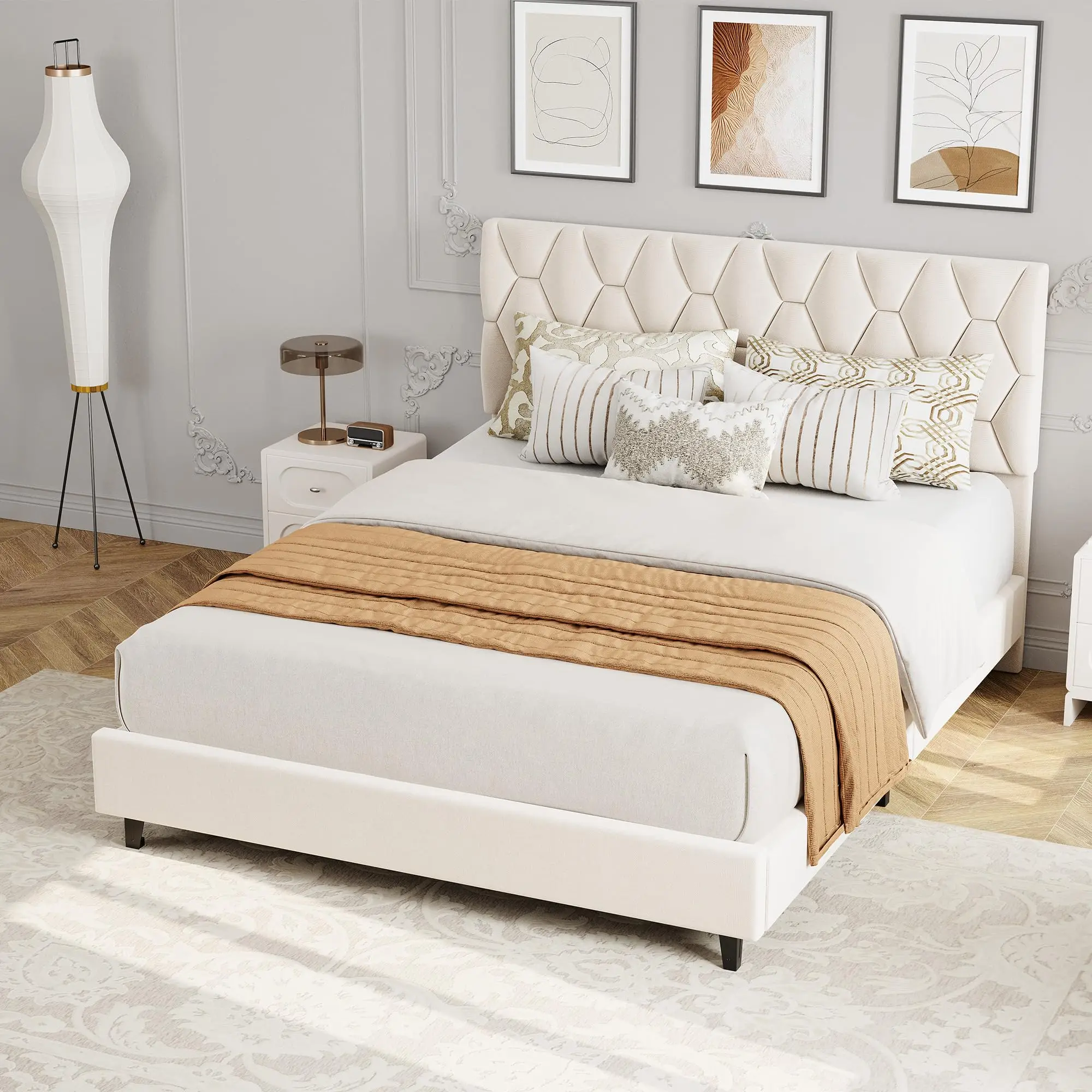 Thumbnail 4 - #2 Low Price Upholstered Headboards Deals