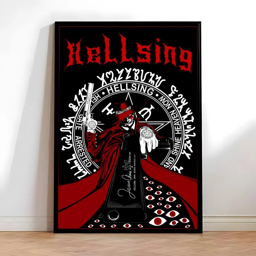H-Hellsing Poster Hochwertige Vintage-Drucke und Poster für Zuhause, Bar, Café, ästhetische Wandkunst. – Detail 11