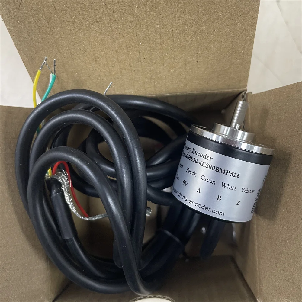 2026 Small Size 30mm GHS30 4MM Solid Shaft Encoder 100ppr 200ppr 360ppr 600ppr 1024ppr Push-pull Output