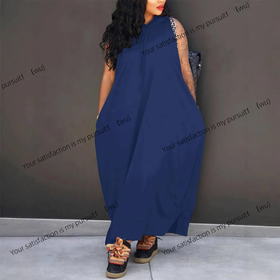 Gaun tanpa lengan bergaya olahraga kasual musim panas ZOCI-HZ61008
