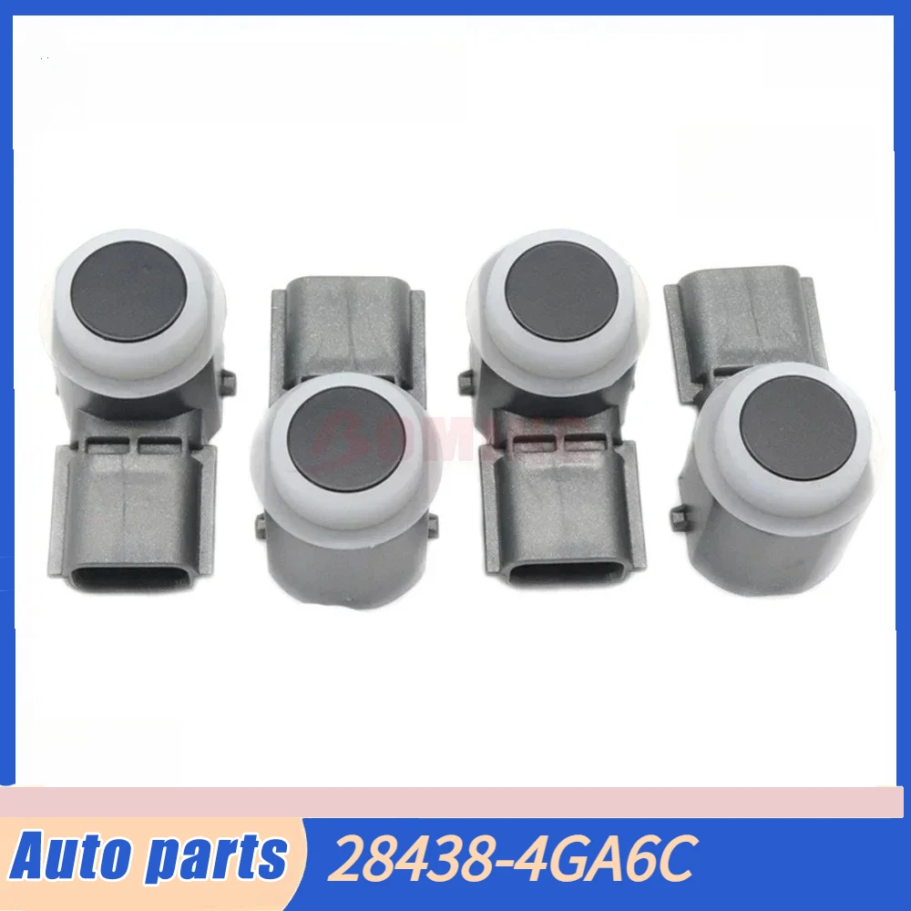 

Датчик парковки PDC (4 шт.), черный, для Infiniti Q50 Q60 QX60 QX50 QX70 QX80 2014-18, 28438-4HB6A 284384HB6A 28438-4GA6C 284384GA6C