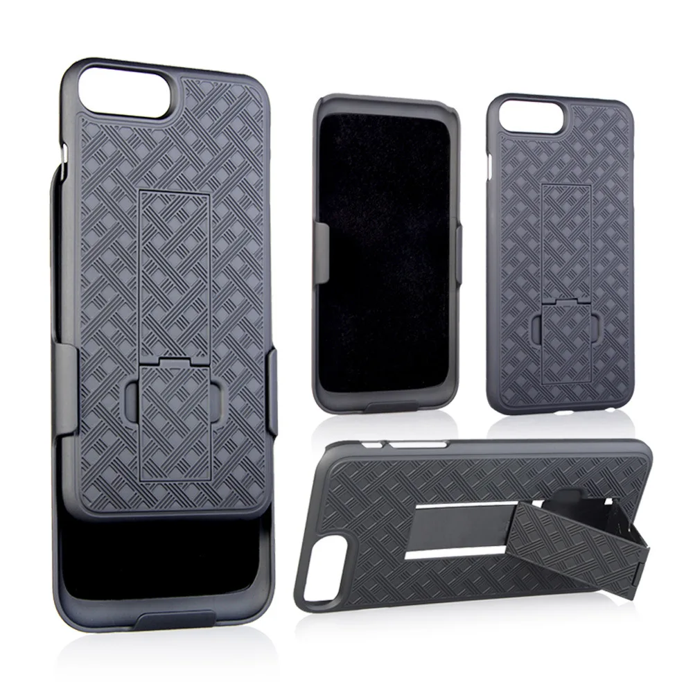 Fit iPhone 5 Hybrid Hard Shell Holster Combo Case With Kickstand & Belt Clip For  iPhone 5S Cover