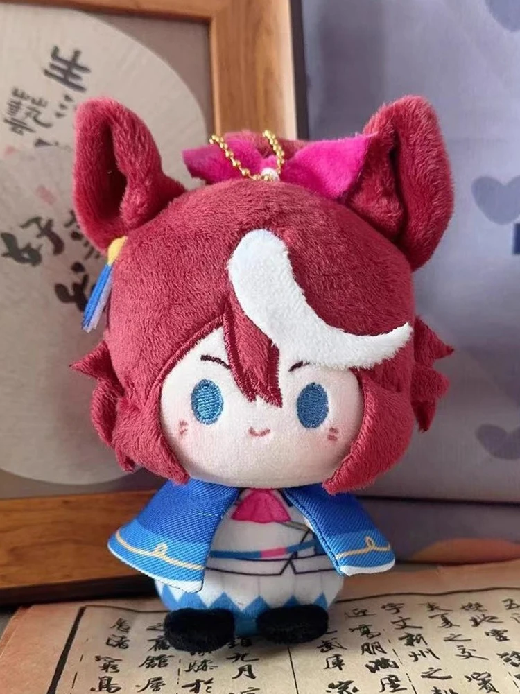 

Pretty Derby Silence Suzuka Rice Shower Special Week Tokai Teio Cosplay Plush 10cm Backpack Pendant Keychain Keyring Fans Gift