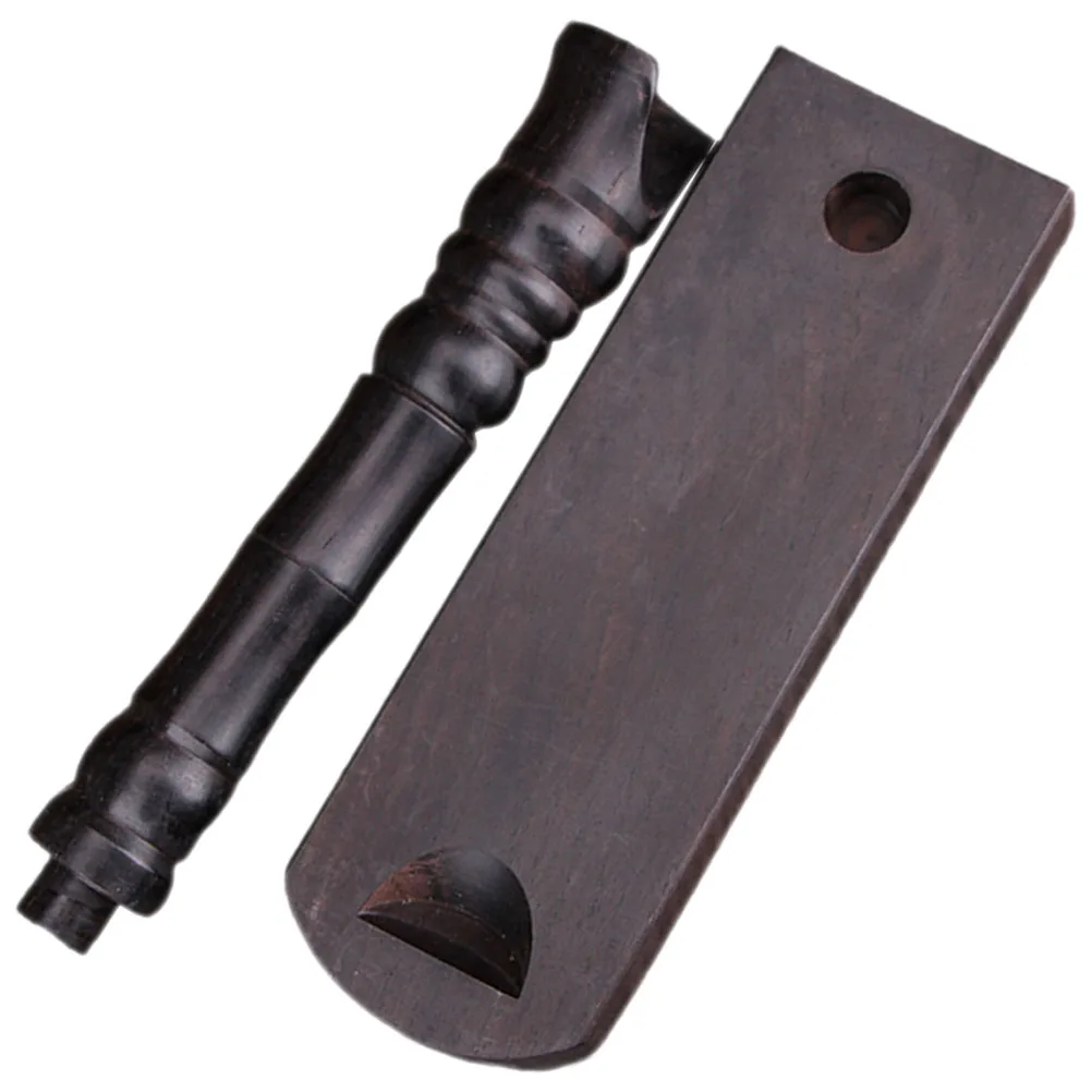 

Flute Display Stand Storage Holder Wind Instrument Clarinet Portable Black Desktop