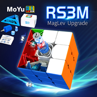 MOYU 2021 RS3M Maglev Magic Cube 3x3 Magnetic Magic Cube 3x3x3 RS3M Professional Speed Puzzle Children's Fidget Toys MF8900