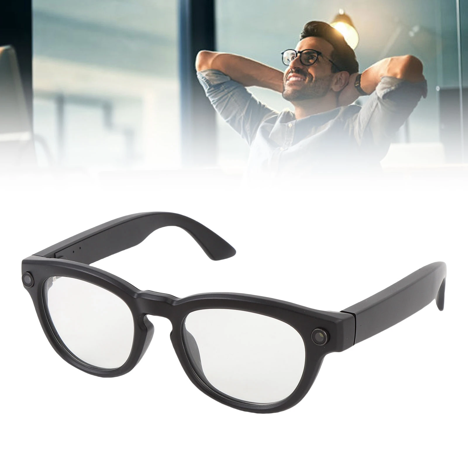 

Умные очки-переводчики, музыка и звонки, двухканальный стереозвук, интеллектуальные очки с искусственным интеллектом, HD-видео фотосъемка с приложением для путешествий